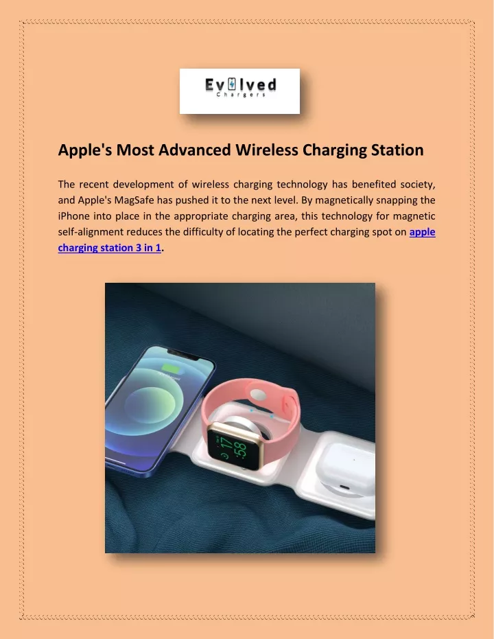 apple s most advanced wireless charging station