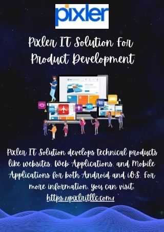 Pixler IT Solution For Product Development