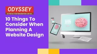 10 Things To Consider When Planning A Website Design | Website Development Compa
