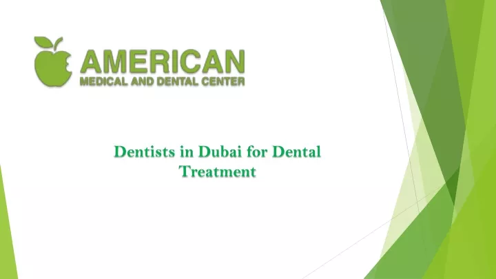 dentists in dubai for dental treatment