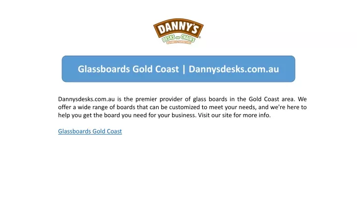glassboards gold coast dannysdesks com au