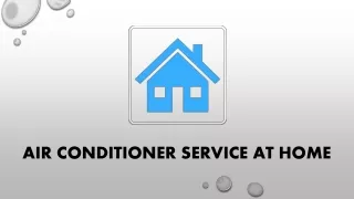 air conditioner service at home