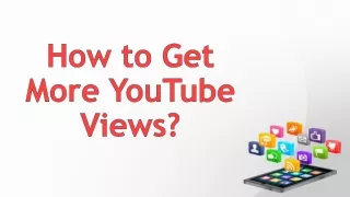 how to get more youtube views