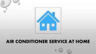 air conditioner service at home