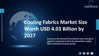 Cooling Fabrics Market