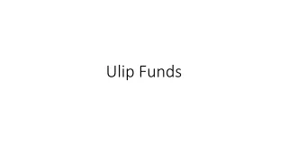 ulip funds
