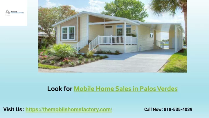 look for mobile home sales in palos verdes