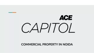 ACE CAPITOL - Commercial Property in Noida