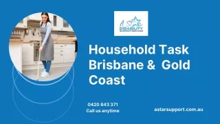 Household Task Brisbane &  Gold Coast