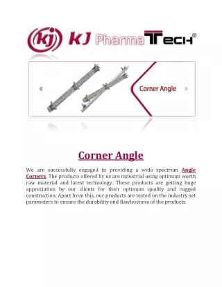 corner angle