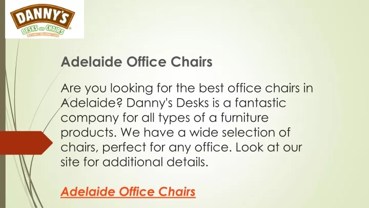 adelaide office chairs