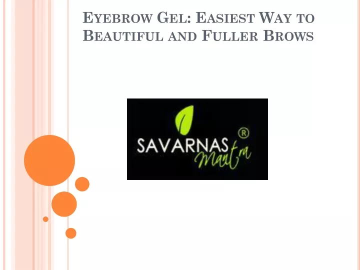 eyebrow gel easiest way to beautiful and fuller brows