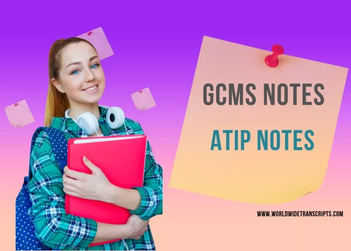 gcms notes
