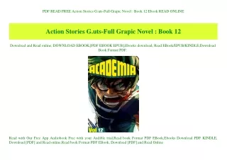 PDF READ FREE Action Stories G.uts-Full Grapic Novel  Book 12 Ebook READ ONLINE