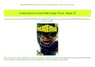 [READ PDF] EPUB Action Stories G.uts-Full Grapic Novel  Book 13 {read online}