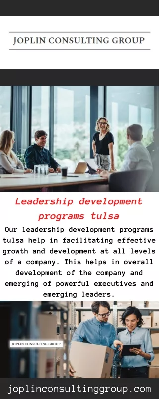 Leadership development programs tulsa