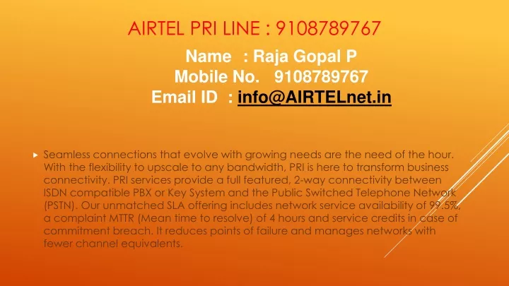 airtel pri line 9108789767