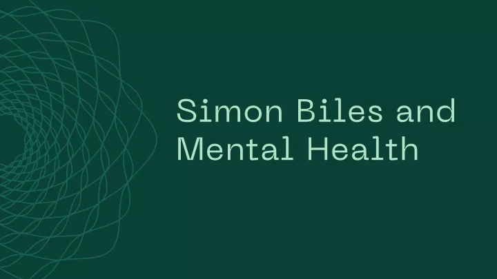 simon biles and mental health