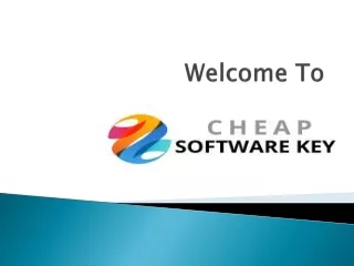 welcome to