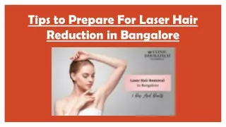 Laser Hair Reduction in Bangalore