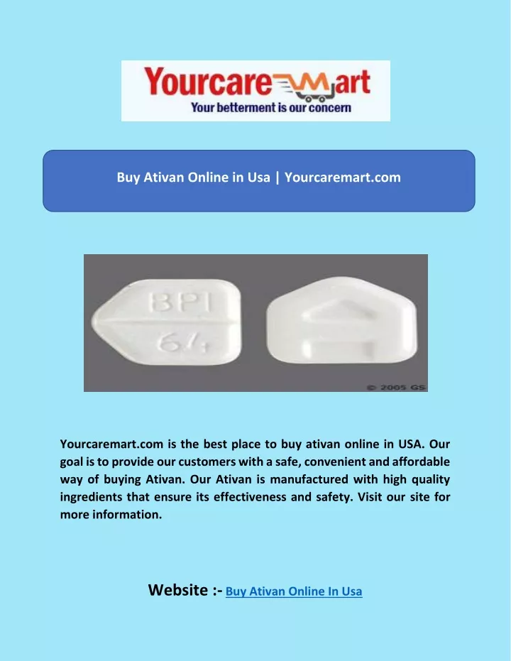 buy ativan online in usa yourcaremart com