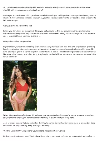 so you re ready to schedule a day with an escort