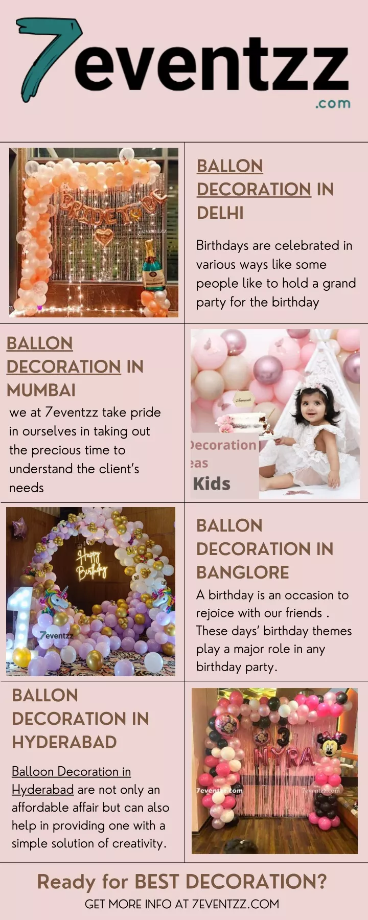 ballon decoration in delhi