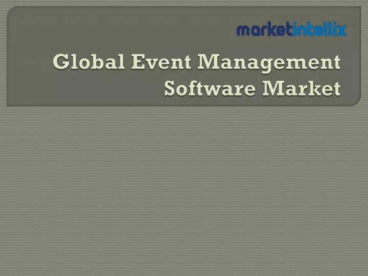 global event management software market