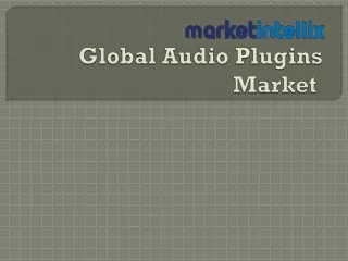 global audio plugins market