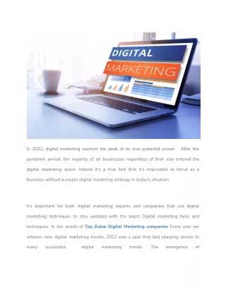 The Best Digital Marketing Ideas For 2022 (1)