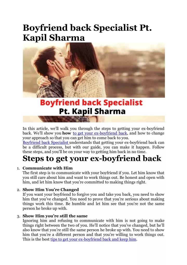 boyfriend back specialist pt kapil sharma