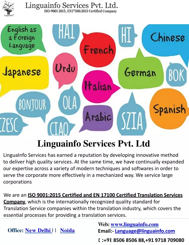 linguainfo services pvt ltd