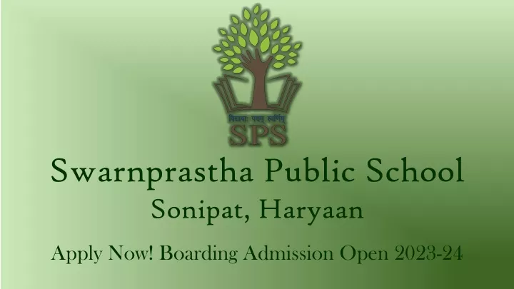 swarnprastha public school sonipat haryaan