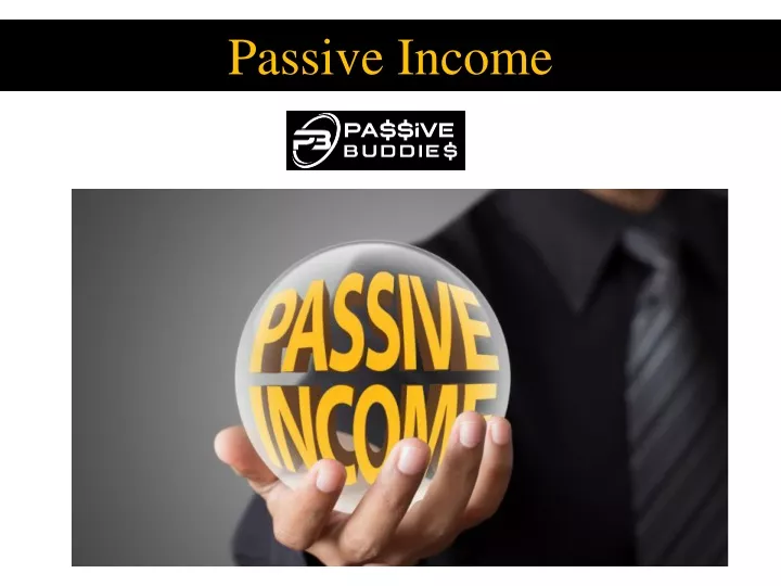 passive income