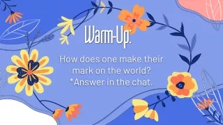 warm up