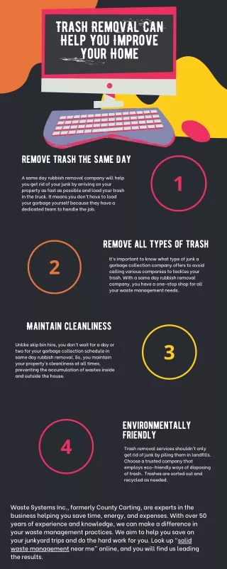 Trash Removal Can Help You Improve Your Home