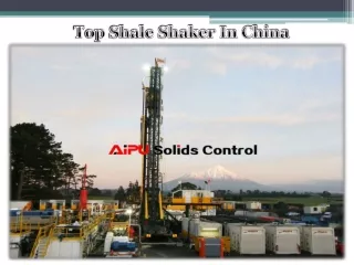 top shale shaker in china
