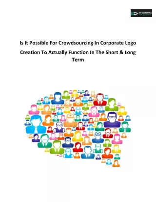 is it possible for crowdsourcing in corporate logo