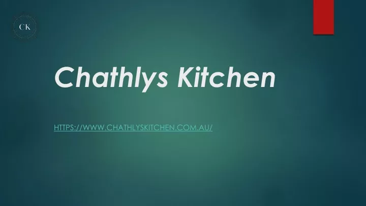 chathlys kitchen