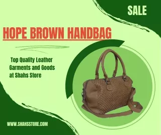 Hope Brown Handbag