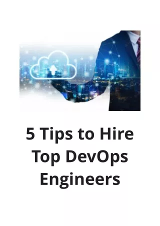 5 Tips to Hire Top DevOps Engineers