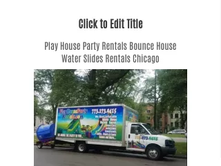 Chicago Bounce House Rental