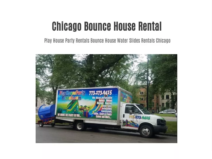 chicago bounce house rental