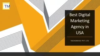Best Digital Marketing Agency in USA