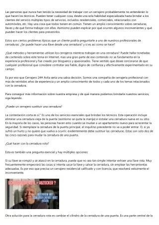 ¿De qué manera puede un cerrajero hacer una copia de llave sin tener la llave or