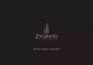 27 Grand Residences Balewadi