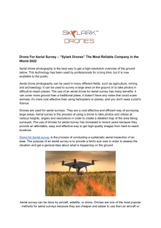 Meet The Drone That Is Changing Infrastructure Maintenance Forever