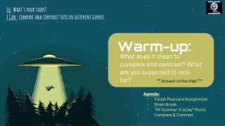 warm up