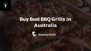 Buy Best BBQ Grills in Australia