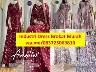 Industri Dress Brokat085725063810